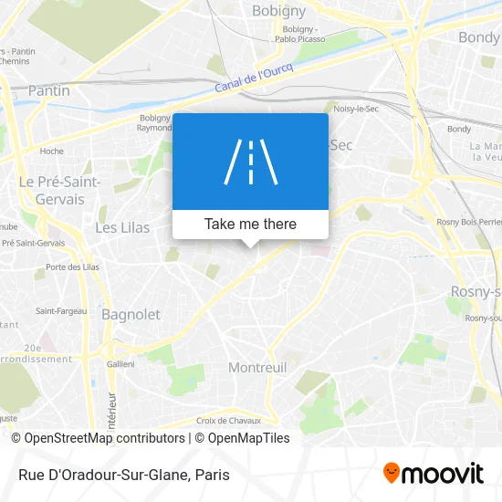 Rue D'Oradour-Sur-Glane map