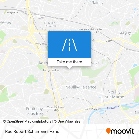 Rue Robert Schumann map