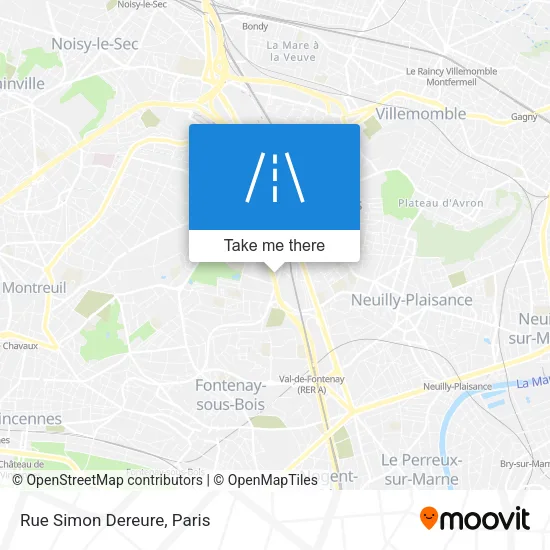 Rue Simon Dereure map
