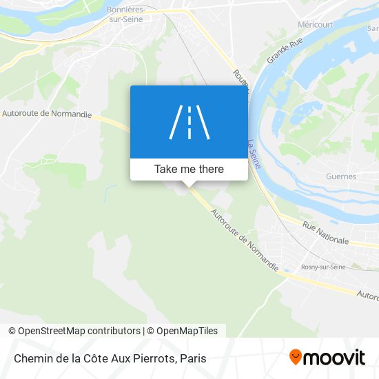 Chemin De La Côte Aux Pierrots map