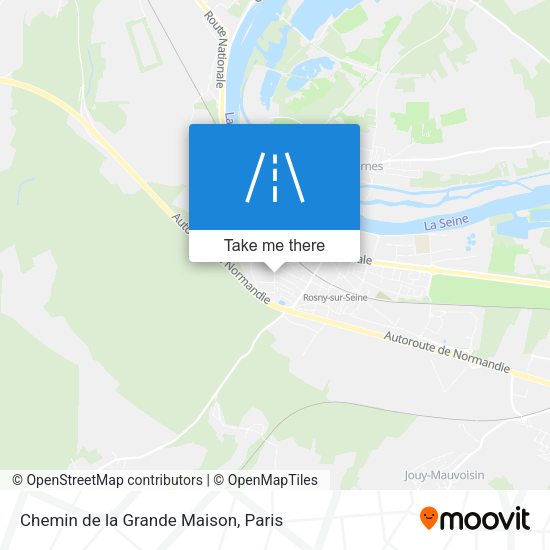 Chemin de la Grande Maison map