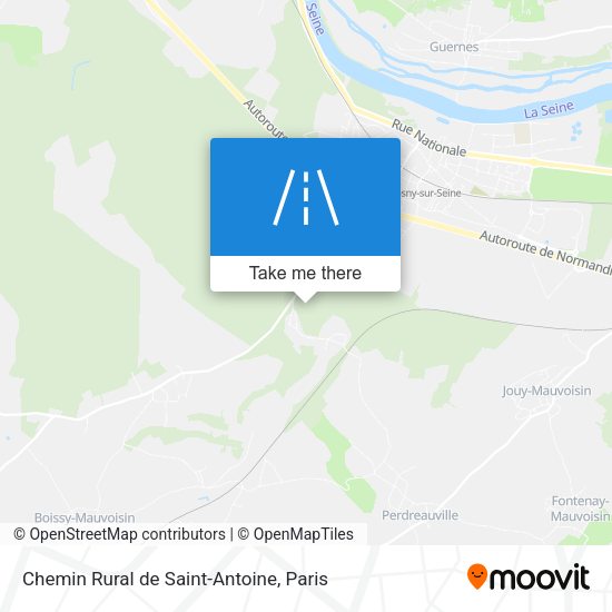 Chemin Rural de Saint-Antoine map