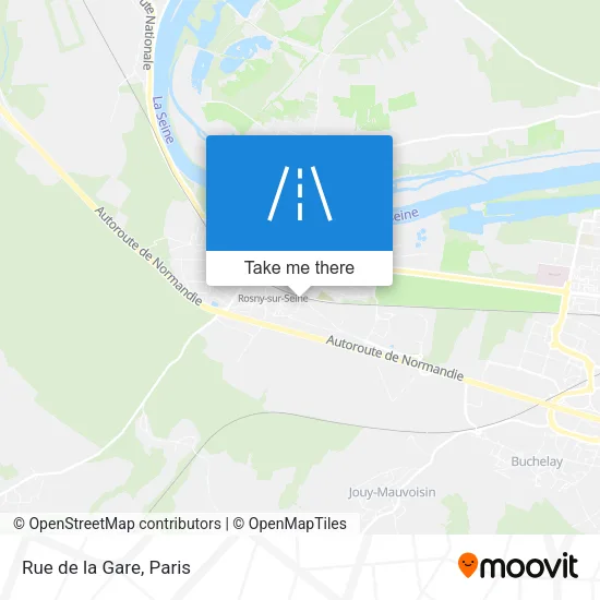 Rue de la Gare map