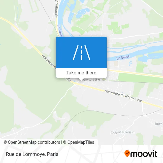 Rue de Lommoye map