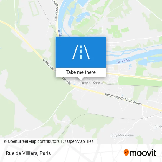 Rue de Villiers map