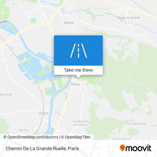 Chemin De La Grande Ruelle map