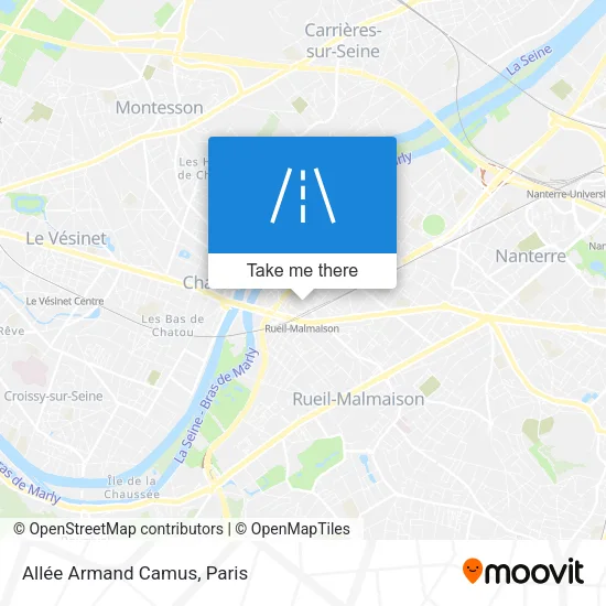 Allée Armand Camus map