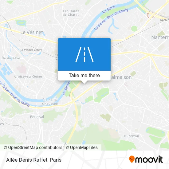 Allée Denis Raffet map
