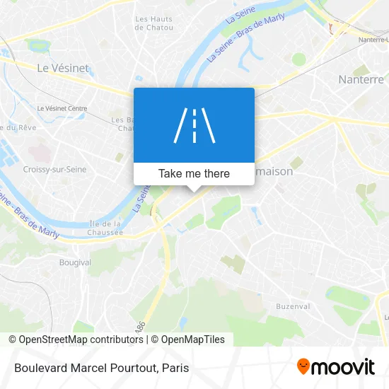Boulevard Marcel Pourtout map