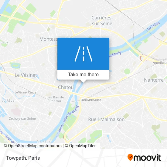 Chemin de Halage map
