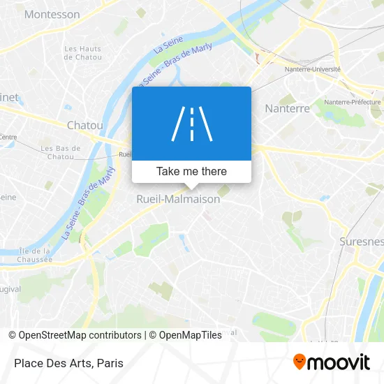 Place Des Arts map