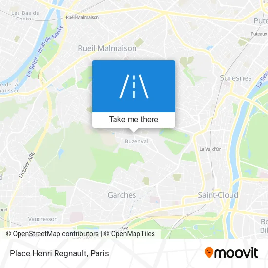 Place Henri Regnault map