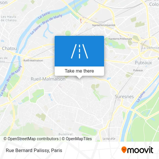 Rue Bernard Palissy map