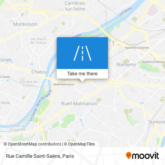 Rue Camille Saint-Saëns map