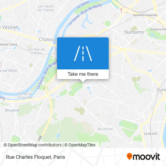 Mapa Rue Charles Floquet