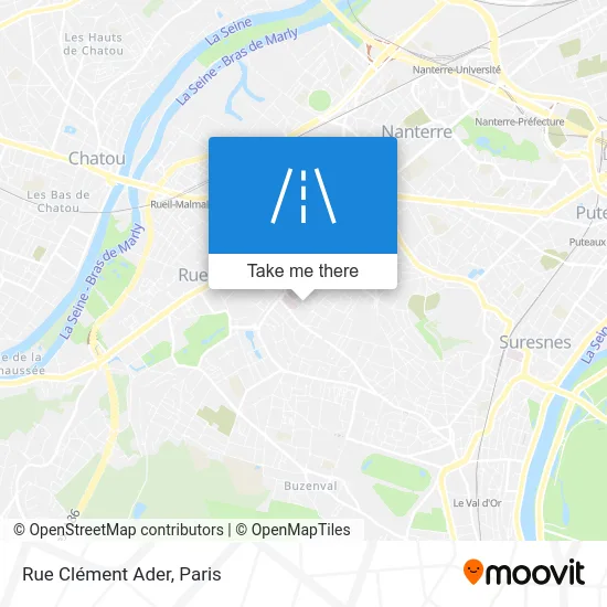 Rue Clément Ader map