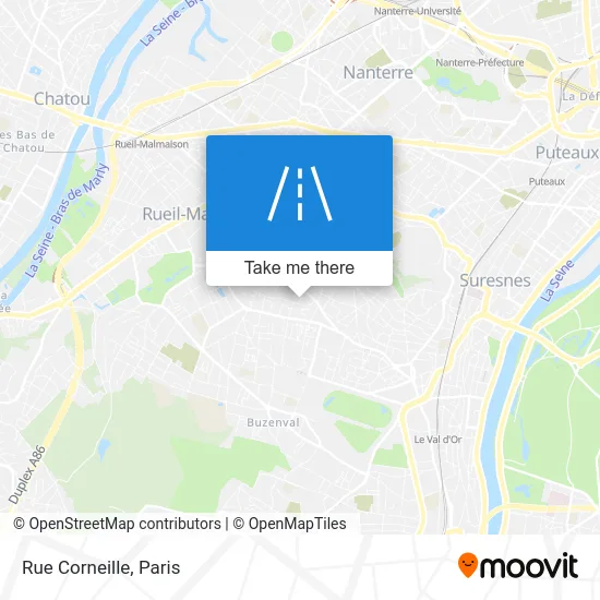Rue Corneille map