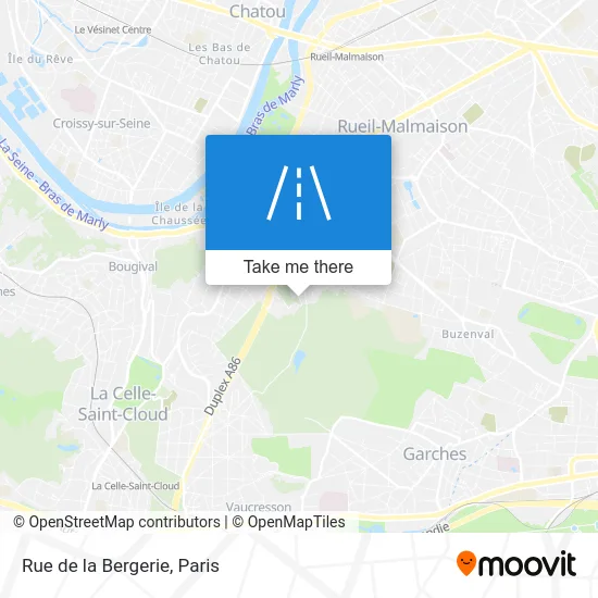 Rue de la Bergerie map