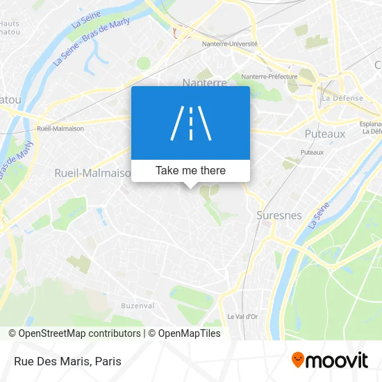 Rue Des Maris map