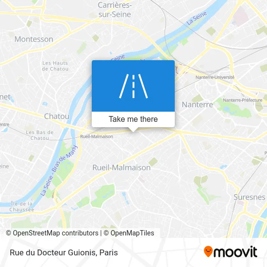 Rue du Docteur Guionis map