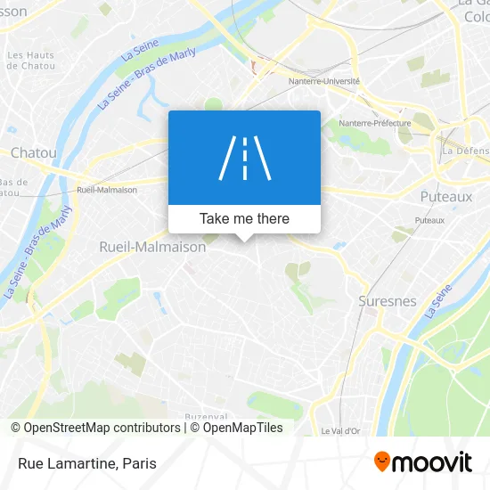 Rue Lamartine map