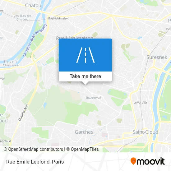 Rue Émile Leblond map