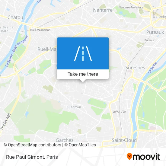 Rue Paul Gimont map