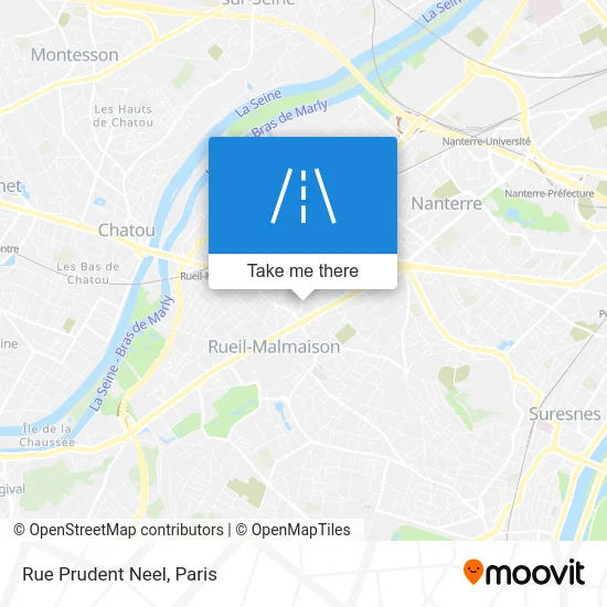 Rue Prudent Neel map