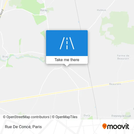 Rue De Concé map