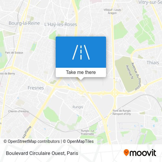 Boulevard Circulaire Ouest map