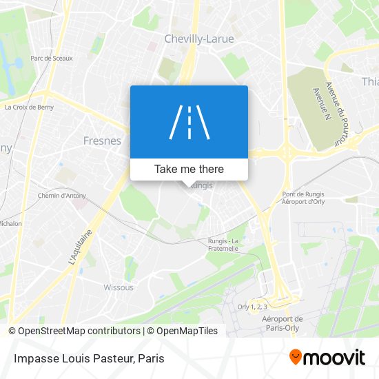 Impasse Louis Pasteur map