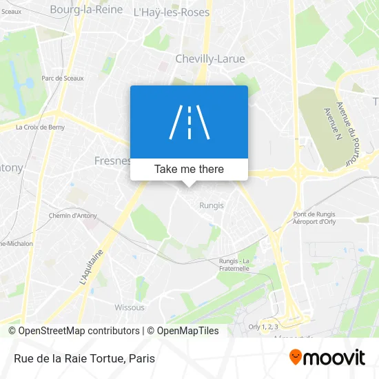 Rue de la Raie Tortue map