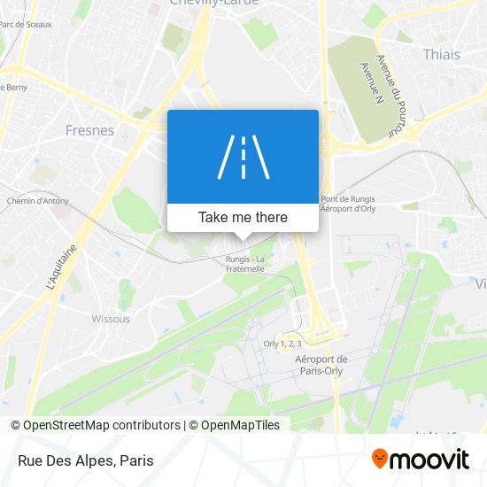 Rue Des Alpes map