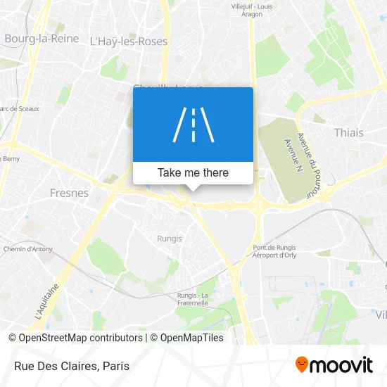 Rue Des Claires map