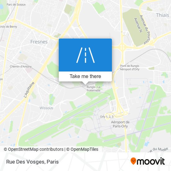 Rue Des Vosges map