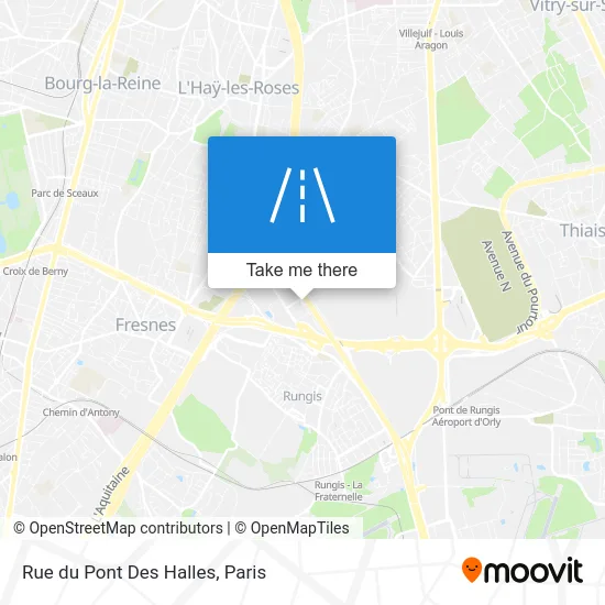 Rue du Pont Des Halles map