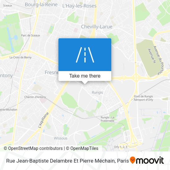 Rue Jean-Baptiste Delambre Et Pierre Méchain map