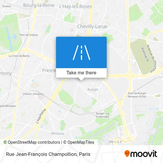 Rue Jean-François Champollion map