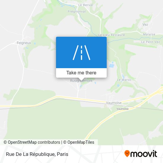 Rue De La République map