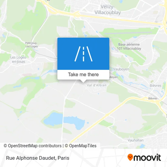 Rue Alphonse Daudet map