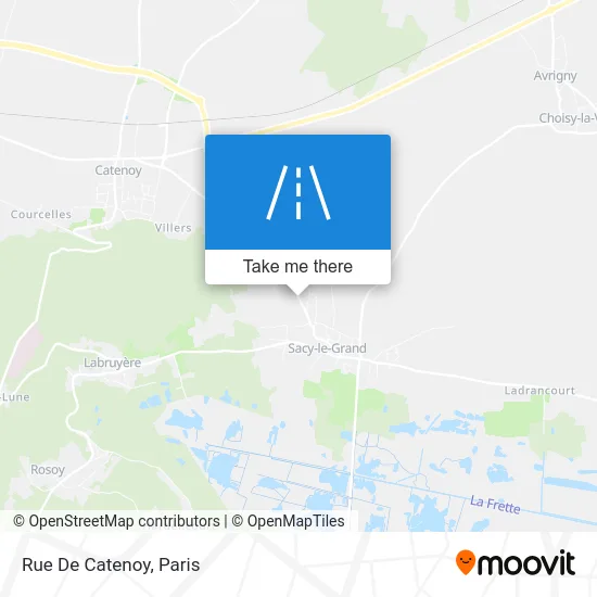 Rue De Catenoy map