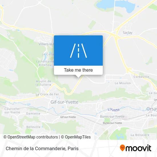 Chemin de la Commanderie map