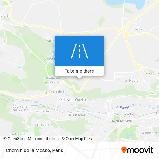 Chemin de la Messe map