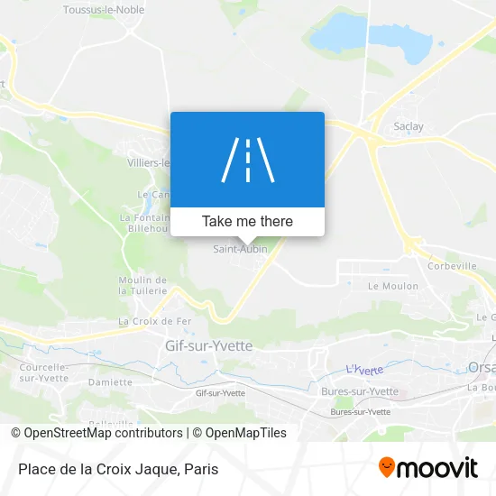 Place de la Croix Jaque map