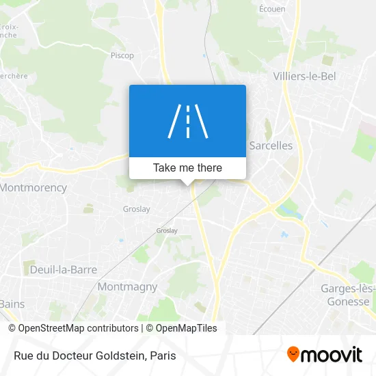 Rue du Docteur Goldstein map