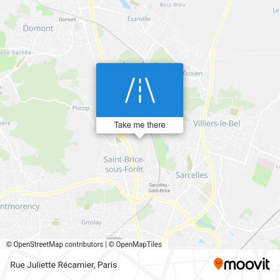 Rue Juliette Récamier map
