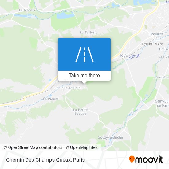 Chemin Des Champs Queux map