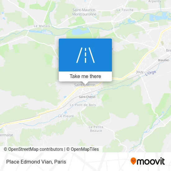 Place Edmond Vian map