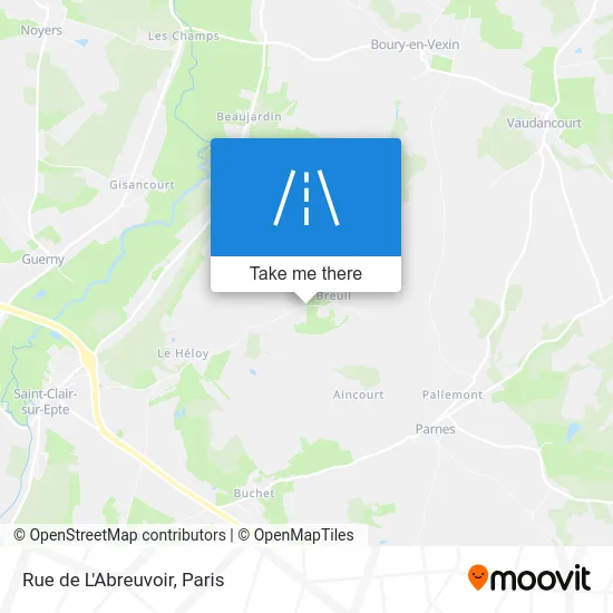 Rue de L'Abreuvoir map