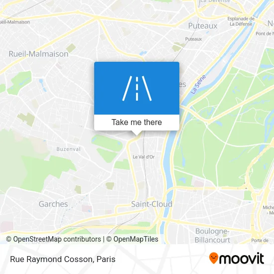 Rue Raymond Cosson map
